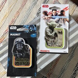 ⭐️ Star Wars Darth Vader and Yoda Magnet Set (2)